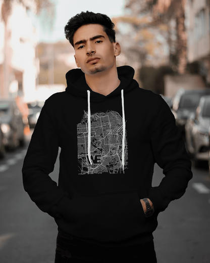San Francisco MAP Male Hoodie