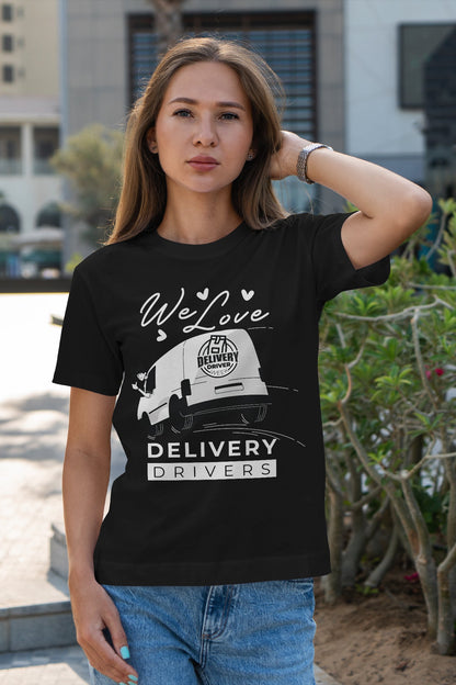 Delivery Van Ladies Tee