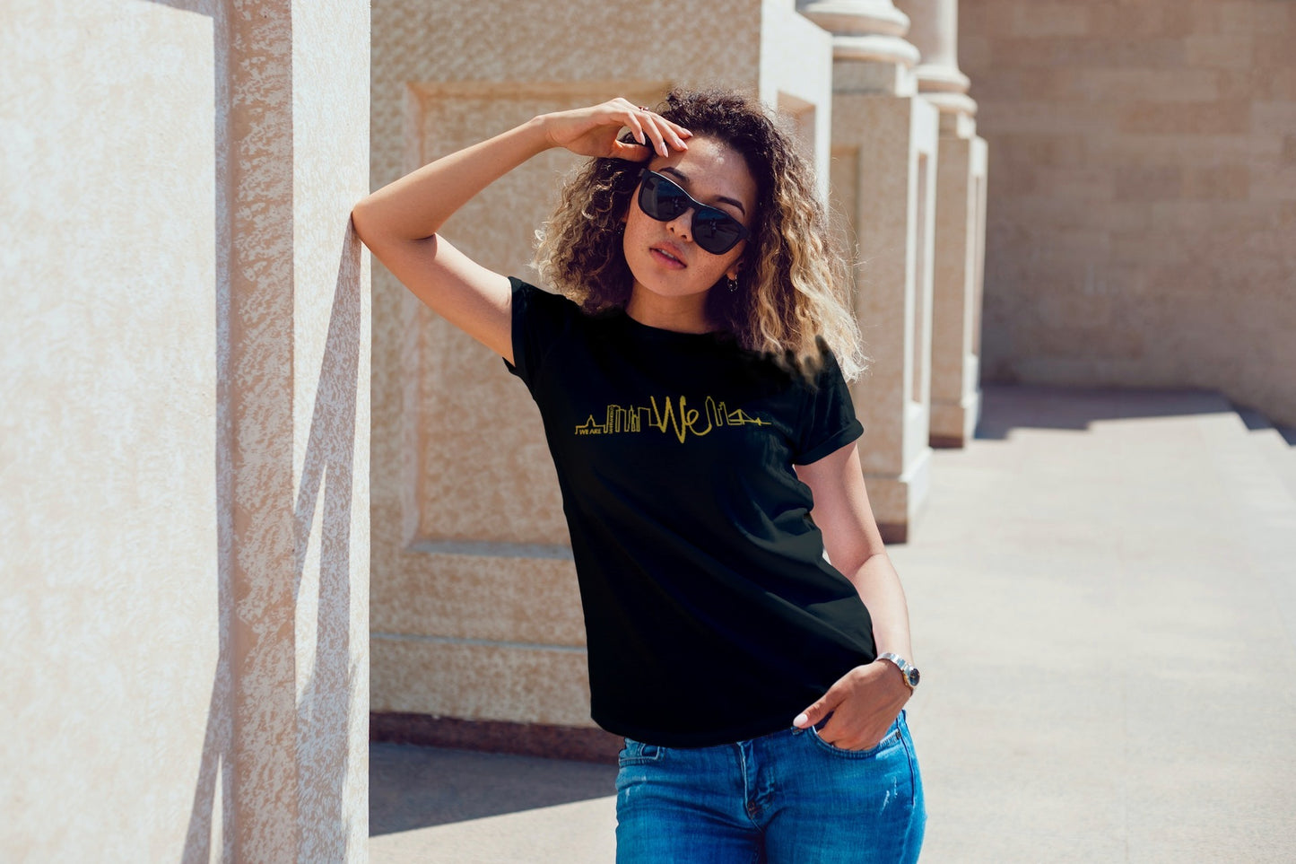 WE San Francisco Skyline Ladies T-Shirt