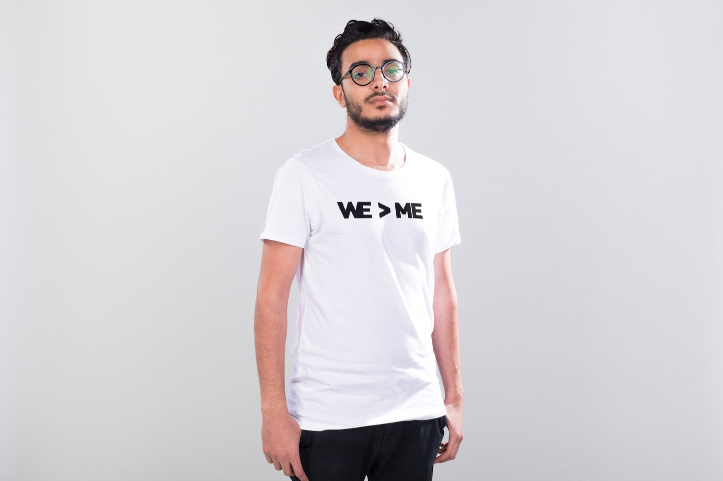 WE > ME Mens T-Shirt